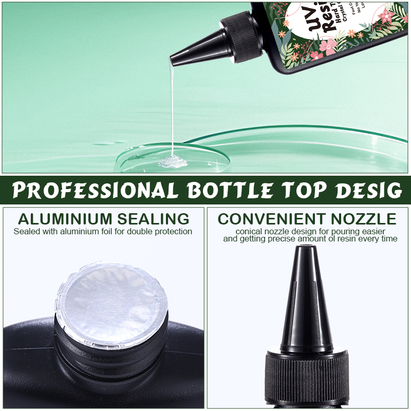 Newly Upgraded Crystal Clear H - مراجعة Uv Resin Clear Hard وسعره