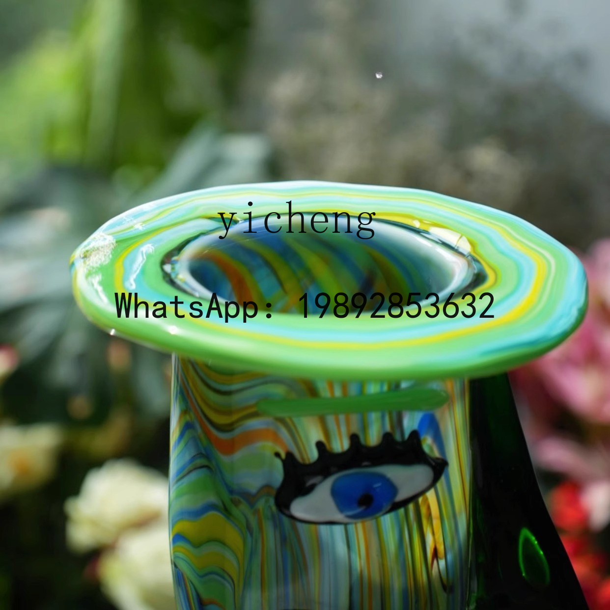 B-1  Glazed Vase Niche Art Hom - مراجعة Resin Art Order وسعره