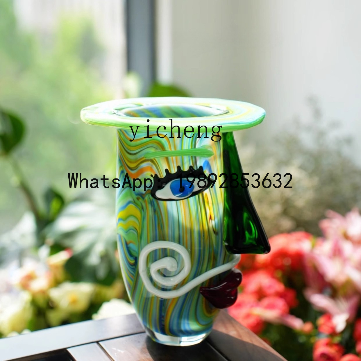 B-1  Glazed Vase Niche Art Hom - مراجعة Resin Art Order وسعره