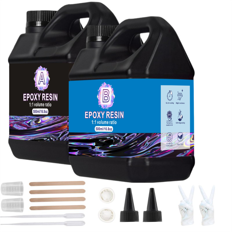 Crystal Clear Epoxy Resin AB A - مراجعة Resin Art Ratio وسعره