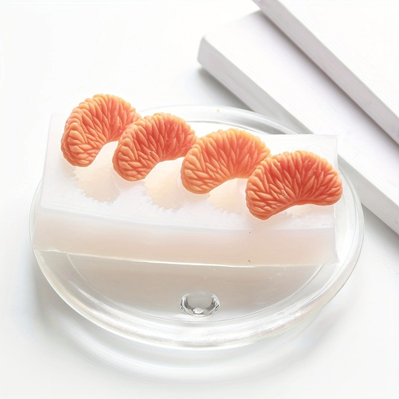 1 piece, simulated orange choc - مراجعة Silicone Mold Ocean وسعره
