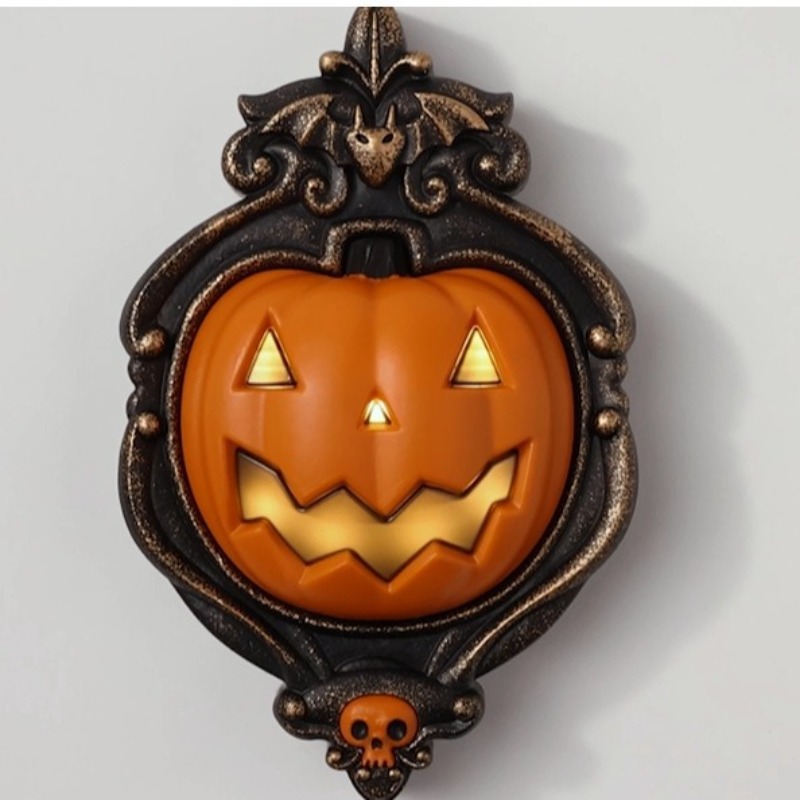 Halloween Courtyard Wall Lamps - مراجعة Background Resin Art وسعره