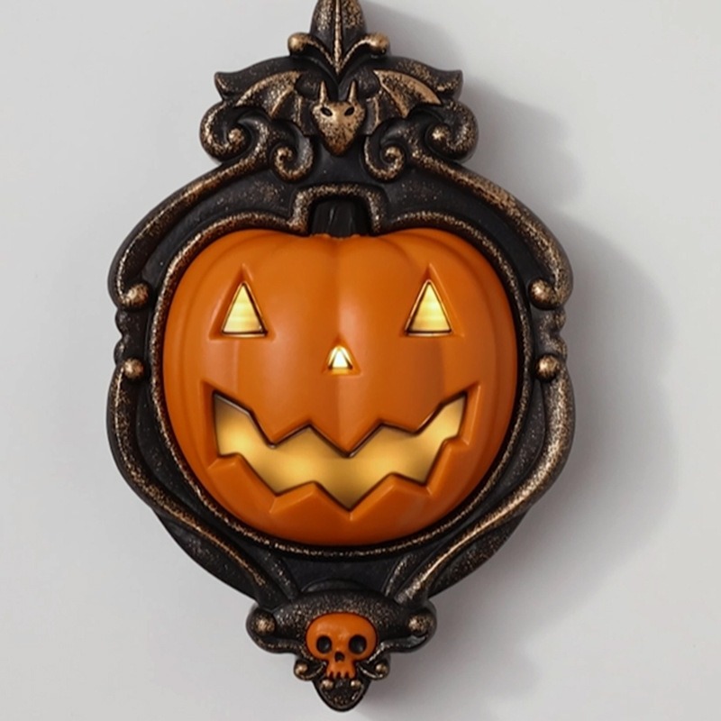 Halloween Courtyard Wall Lamps - مراجعة Background Resin Art وسعره