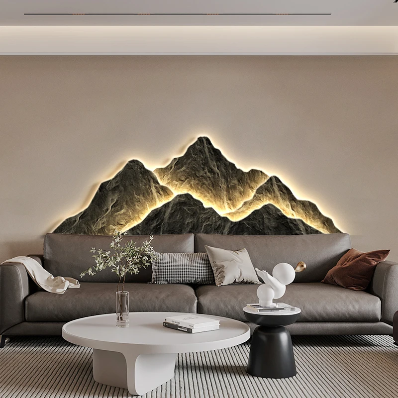 Modern Living room background  - مراجعة Background Resin Art وسعره