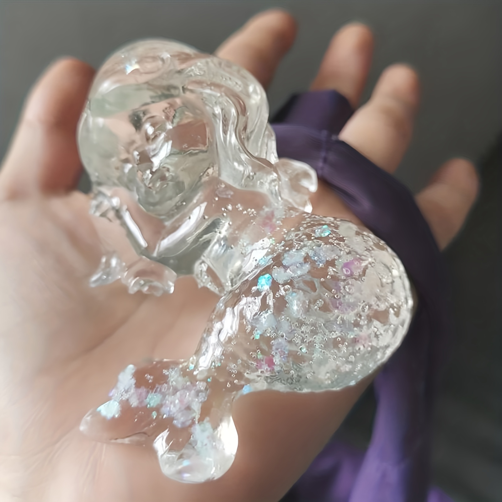 Cute Cartoon Mermaid Silicone  - مراجعة Silicone Mold Ocean وسعره