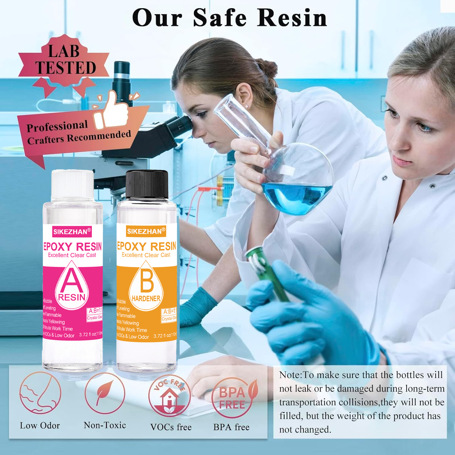 SIKEZHAN Epoxy Resin Kit Cryst - مراجعة Resin Art Ratio وسعره