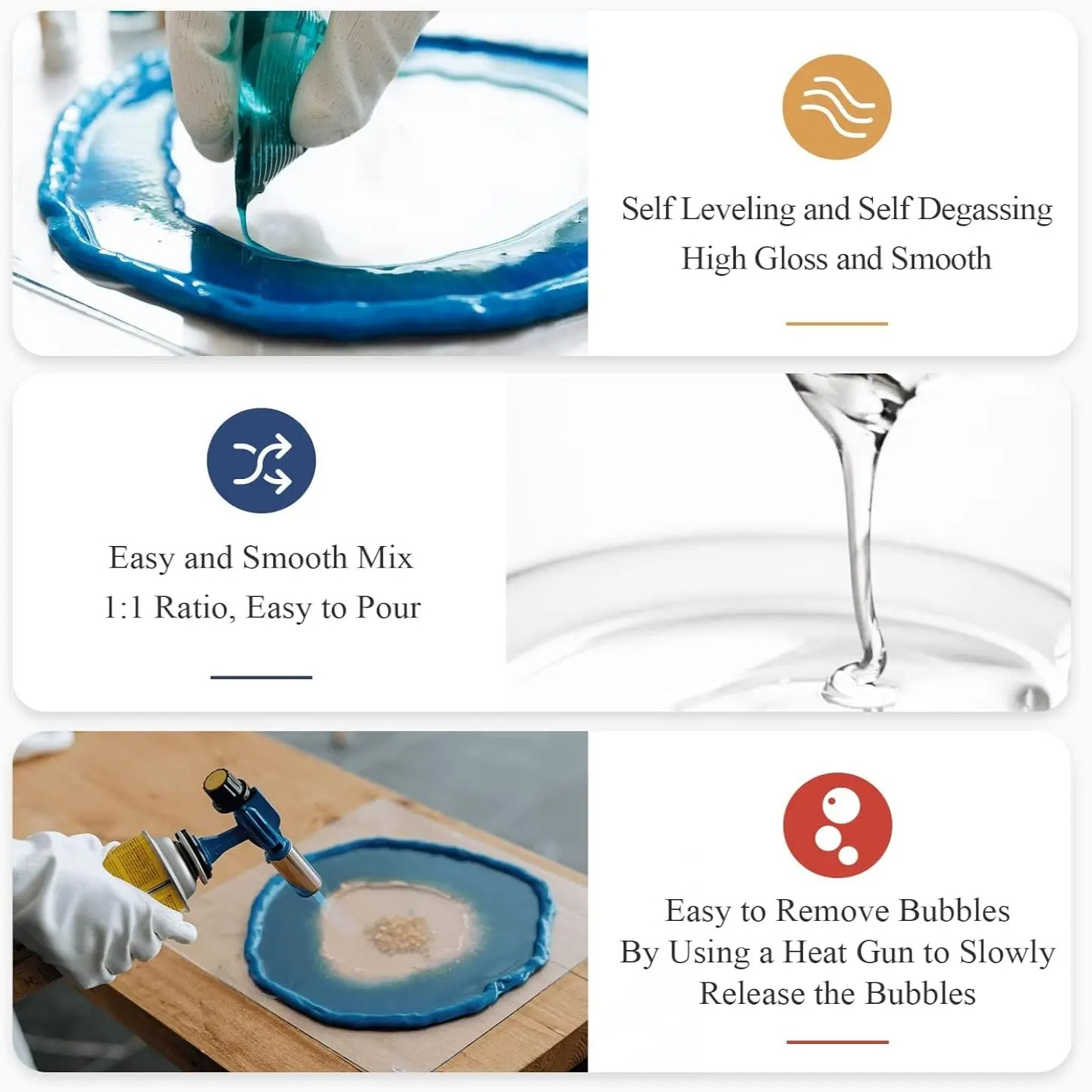 SIKEZHAN Epoxy Resin Kit Cryst - مراجعة Resin Art Ratio وسعره