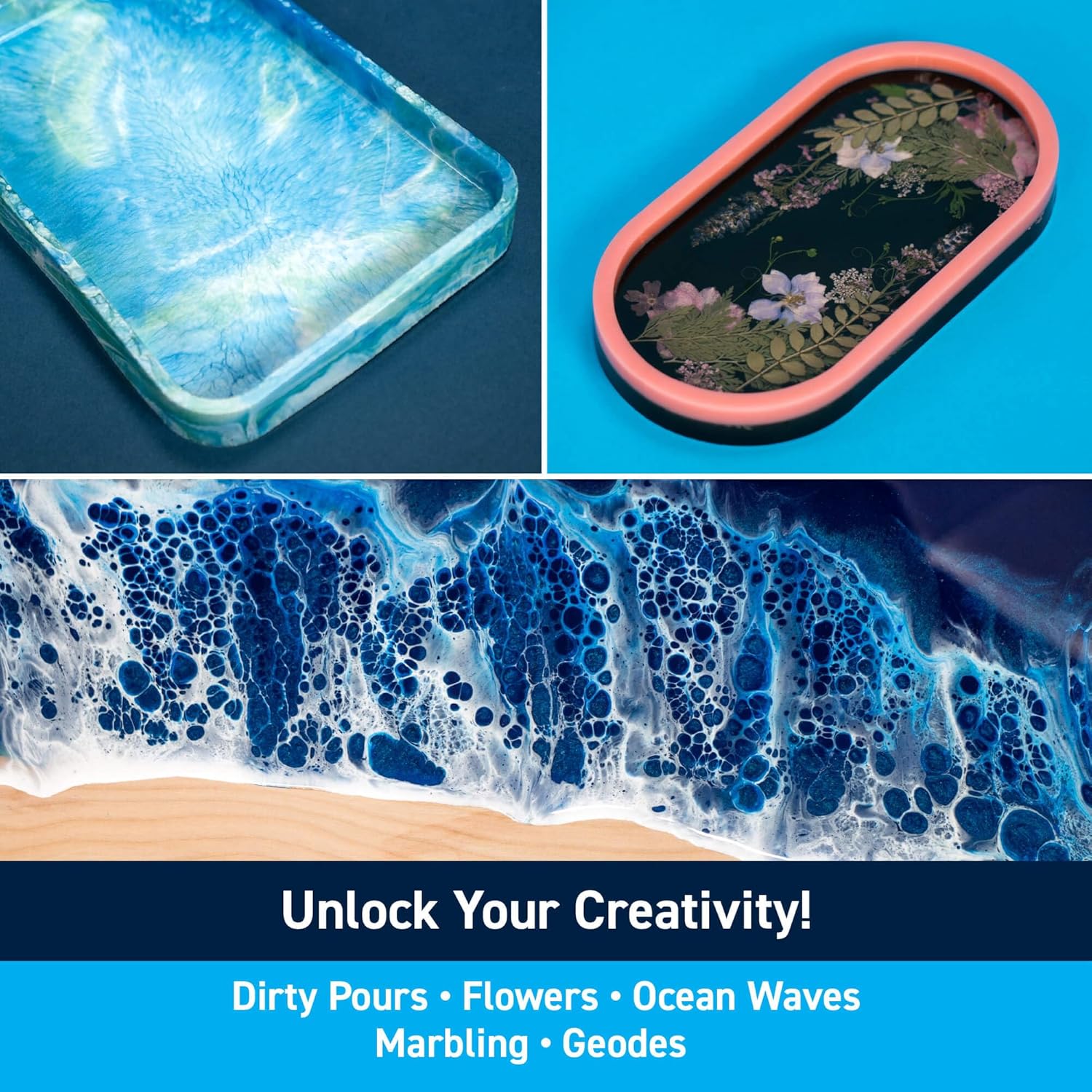 Epoxy Resin Kit 32 Oz Quart wi - مراجعة Resin Art Ratio وسعره