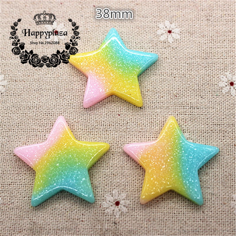 10pcs Kawaii Resin Pink+Yellow - مراجعة Resin Art Price وسعره