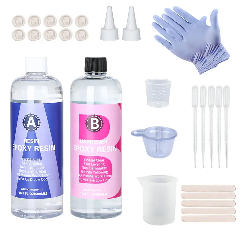 Easy Mix 1:1 High Gloss Resin  - مراجعة Resin Art Ratio وسعره