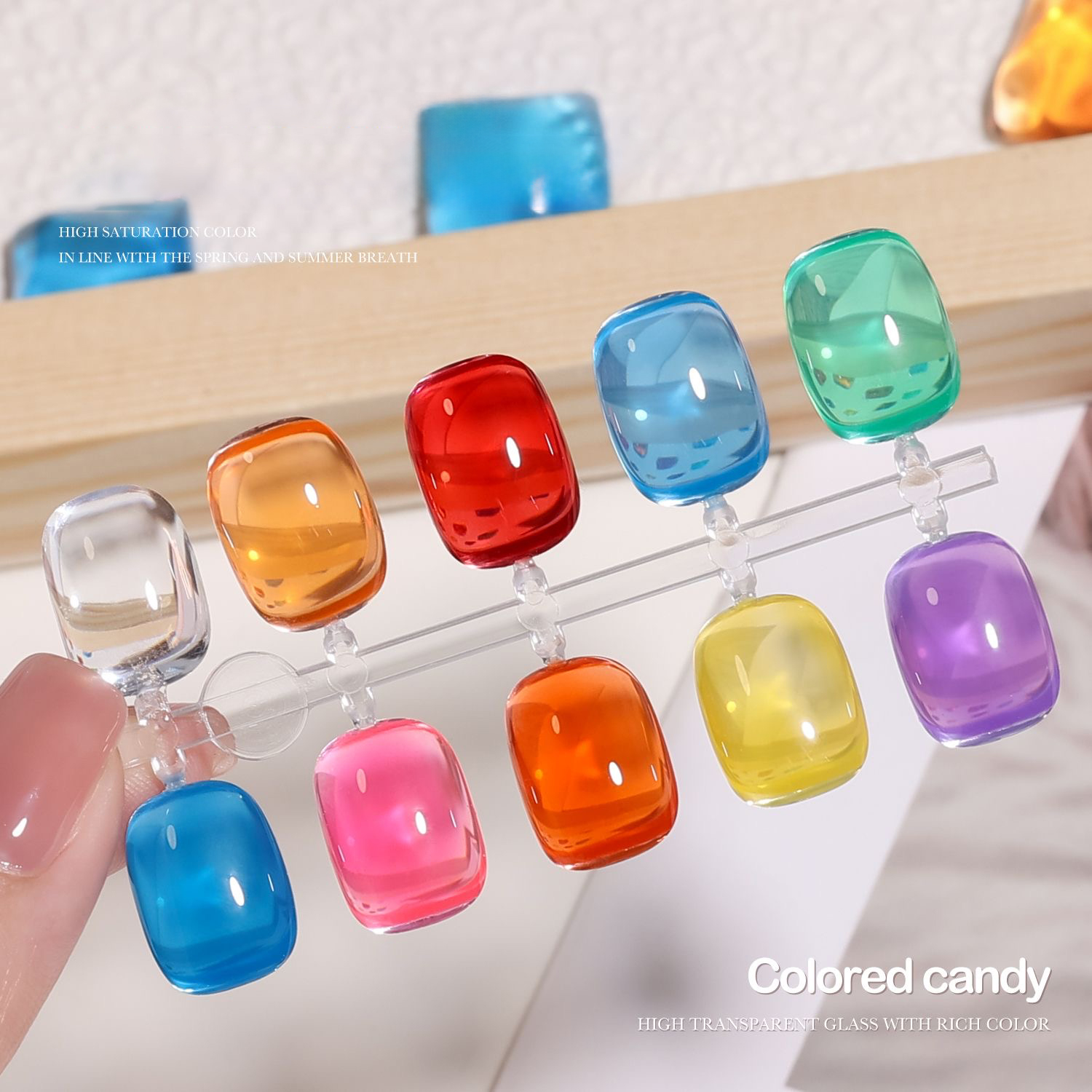 MIANEL 1PCS Colorful Gel Nail  - مراجعة Resin Art Online وسعره