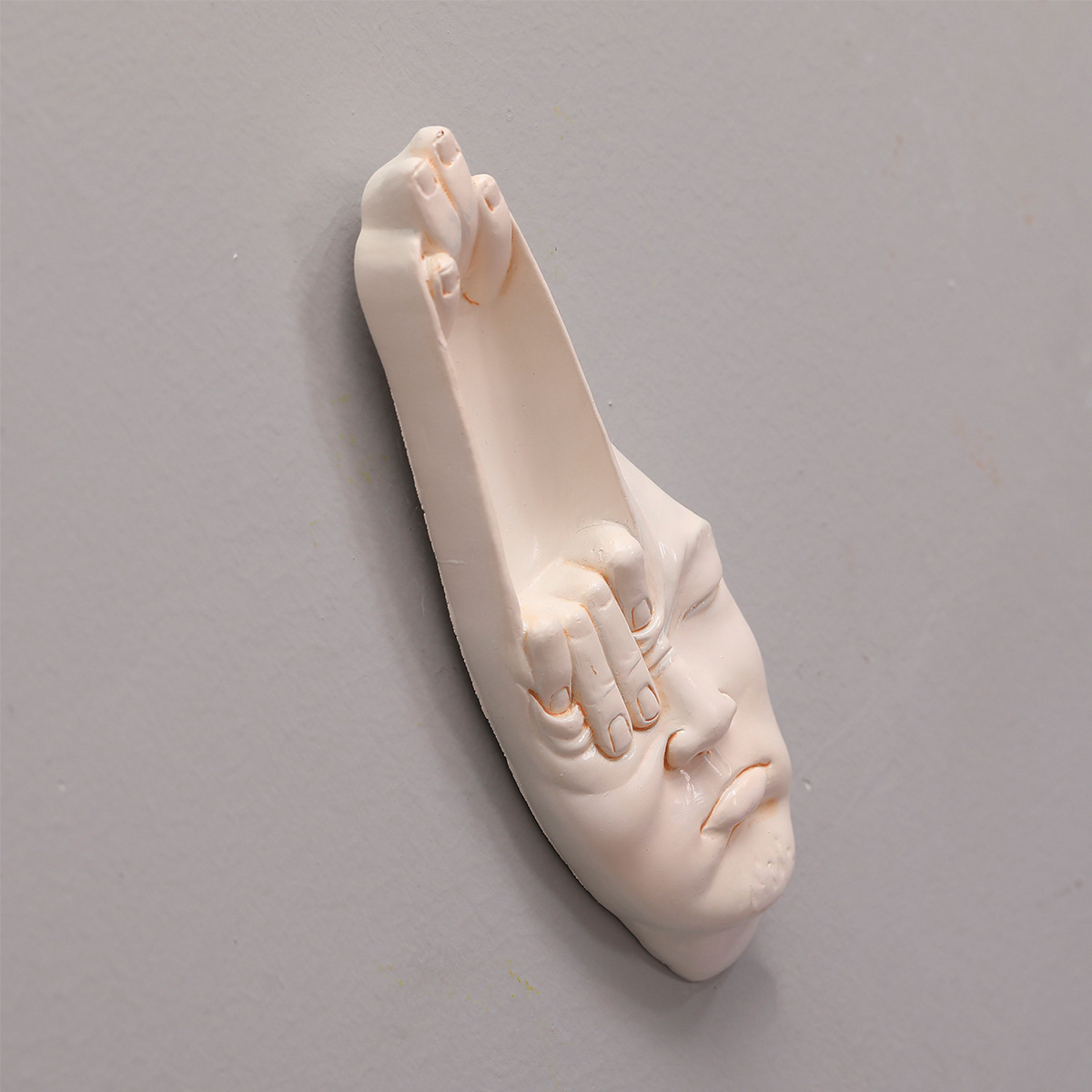 Creative Abstract Finger Face  - مراجعة Background Resin Art وسعره